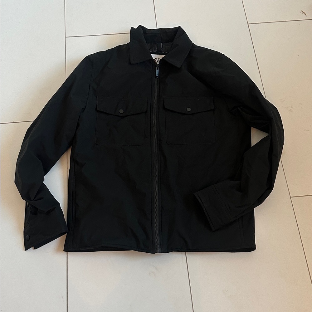 Zara Men's Black Lightweight Jacket M